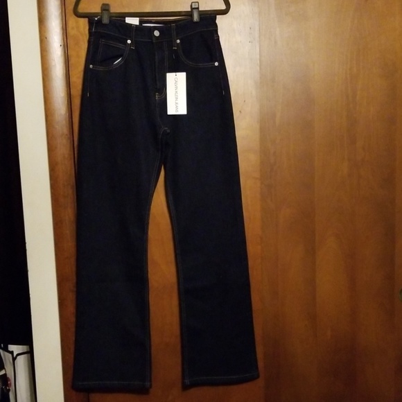 calvin klein boot cut jeans